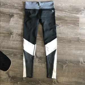 Tri Color Workout Leggings